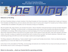 Tablet Screenshot of 447wing.com